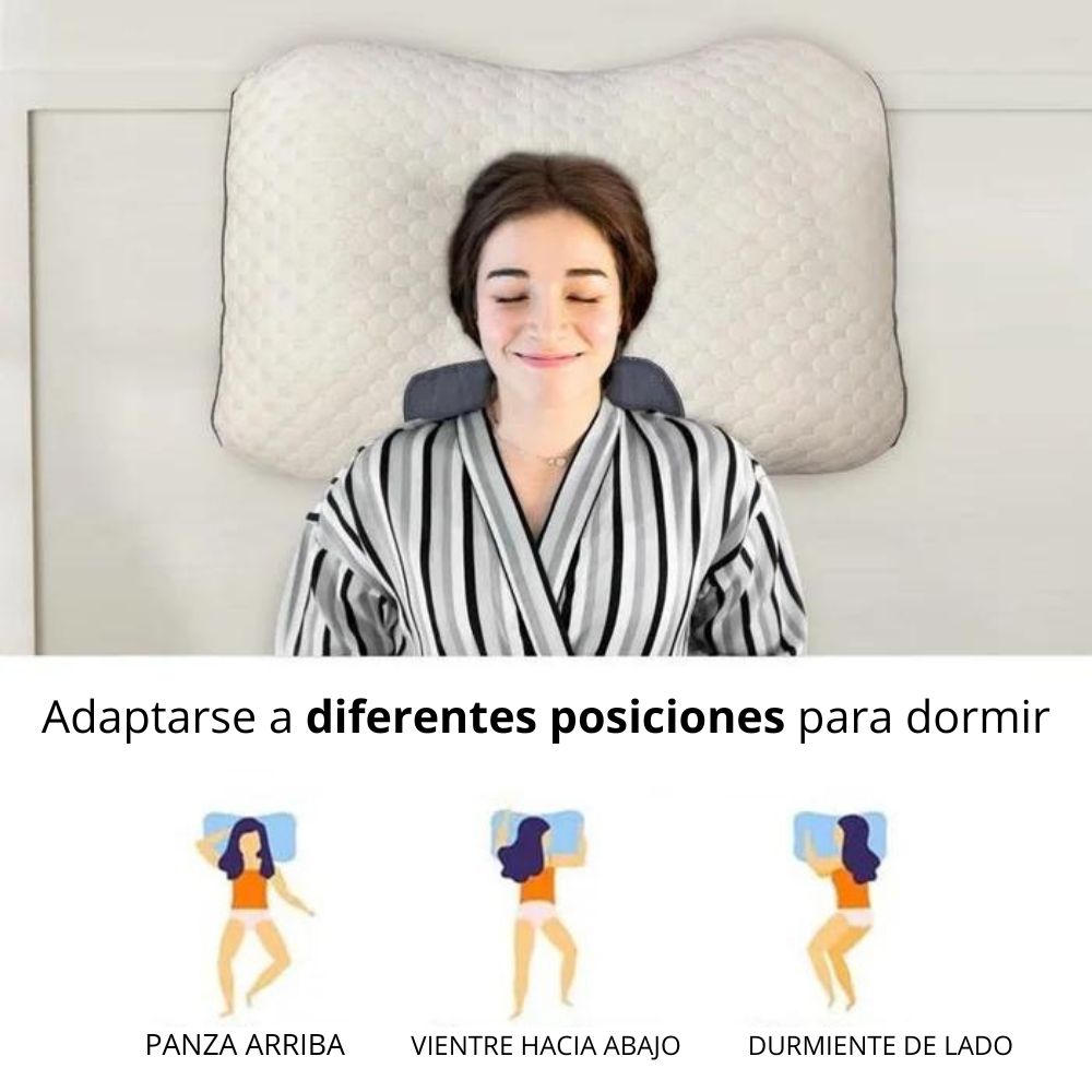 2X Almohada Ortopédica Cervical - Comfort Max™