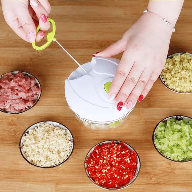 Picadora Manual a Cuerda para Vegetales