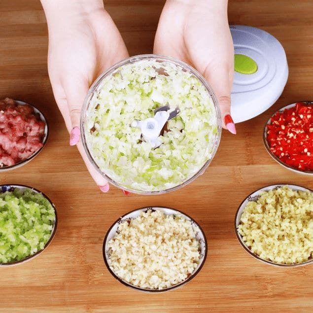 Picadora Manual a Cuerda para Vegetales