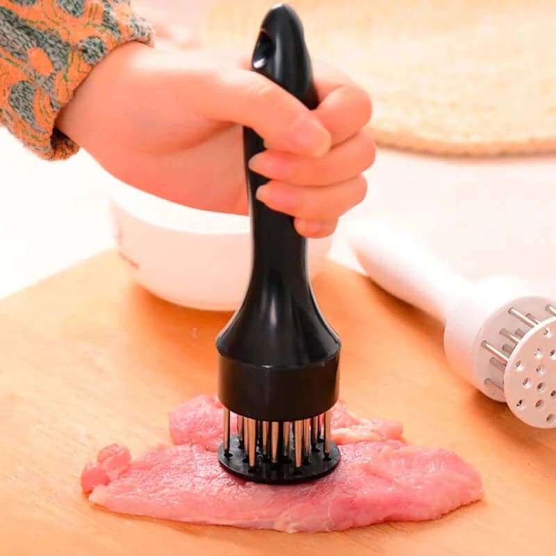 Ablandador manual de carnes con puntas de acero inoxidable
