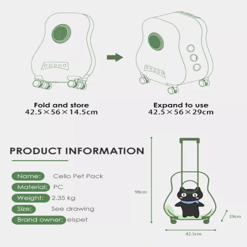MALETA DE TRANSPORTE PARA MASCOTAS