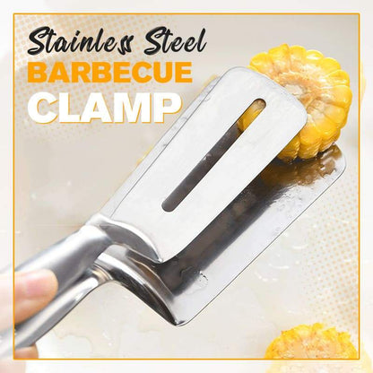PINZA PARA BARBACOA Y COCINA 3 EN 1 DE ACERO INOXIDABLE